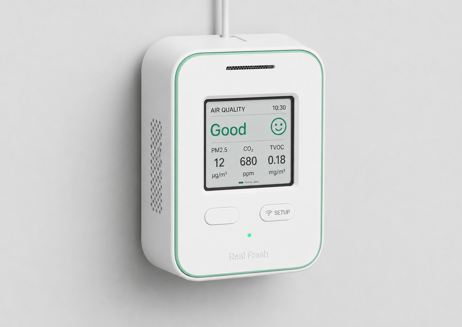 Real Fresh air quality monitor